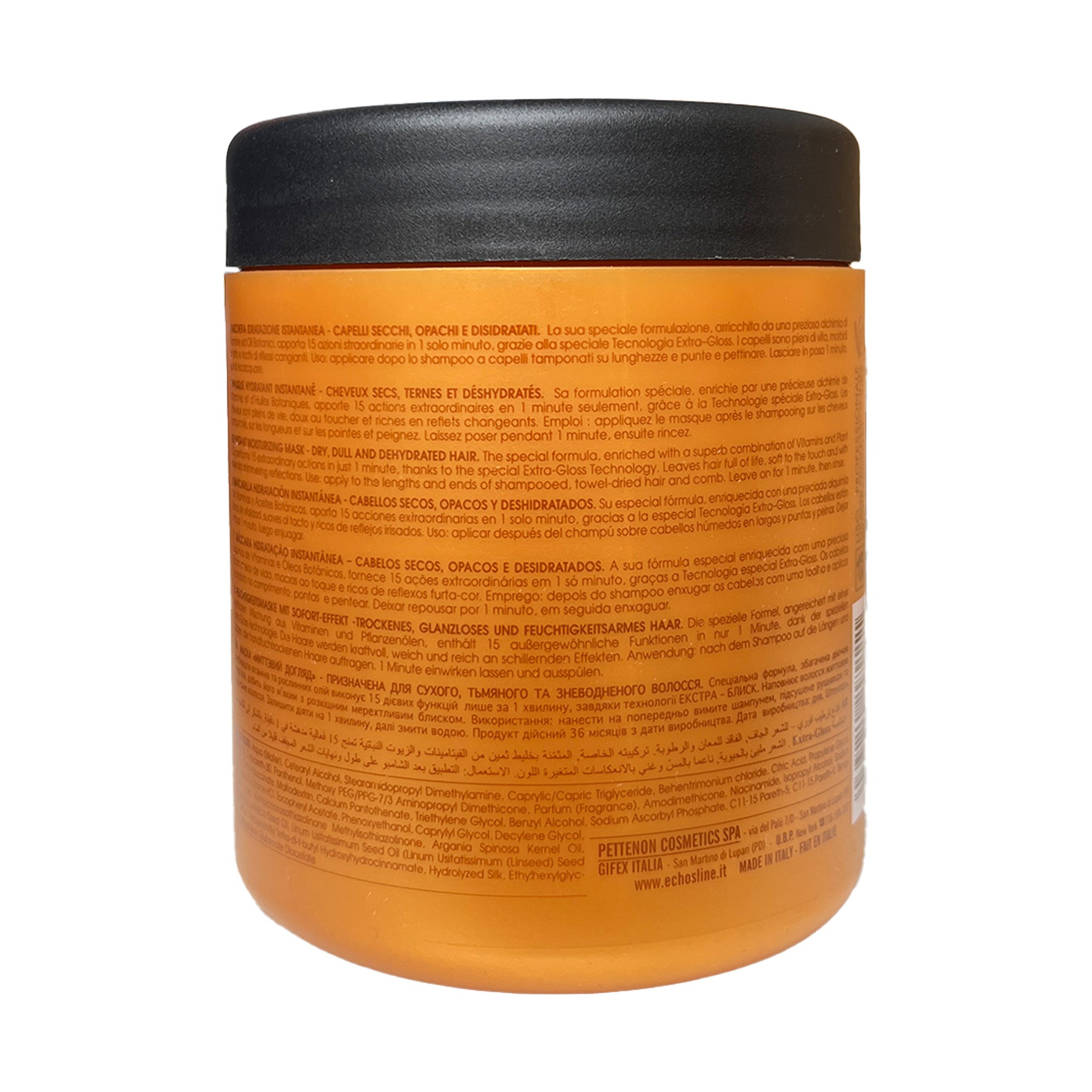 1000ml Echosline Seliar LUXURY Instant Moisturizing Mask Dry, Dull And Dehydrated Hair