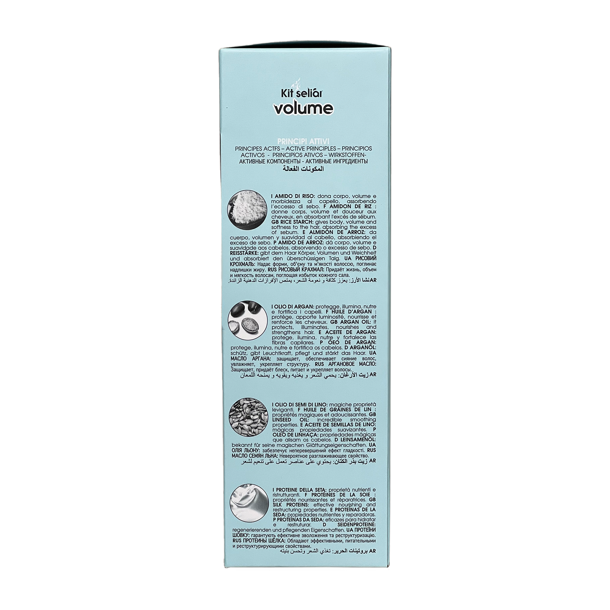 350ml + 200ml Echosline Volume Kit - Volume Shampoo + Foam Conditioner
