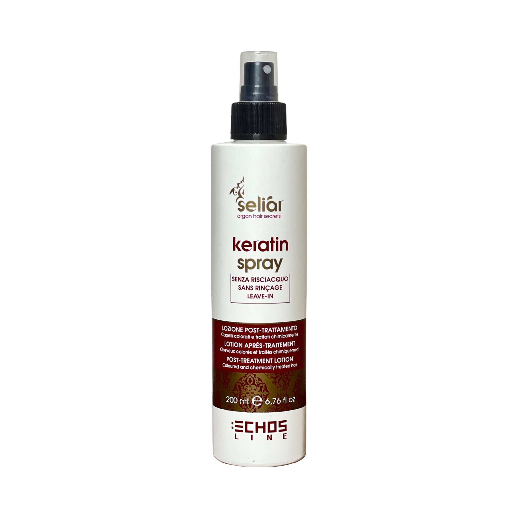 200ml Echosline Seliar Leave-in Post-Treatment Lotion for Coloured and Chemically Treated Hair