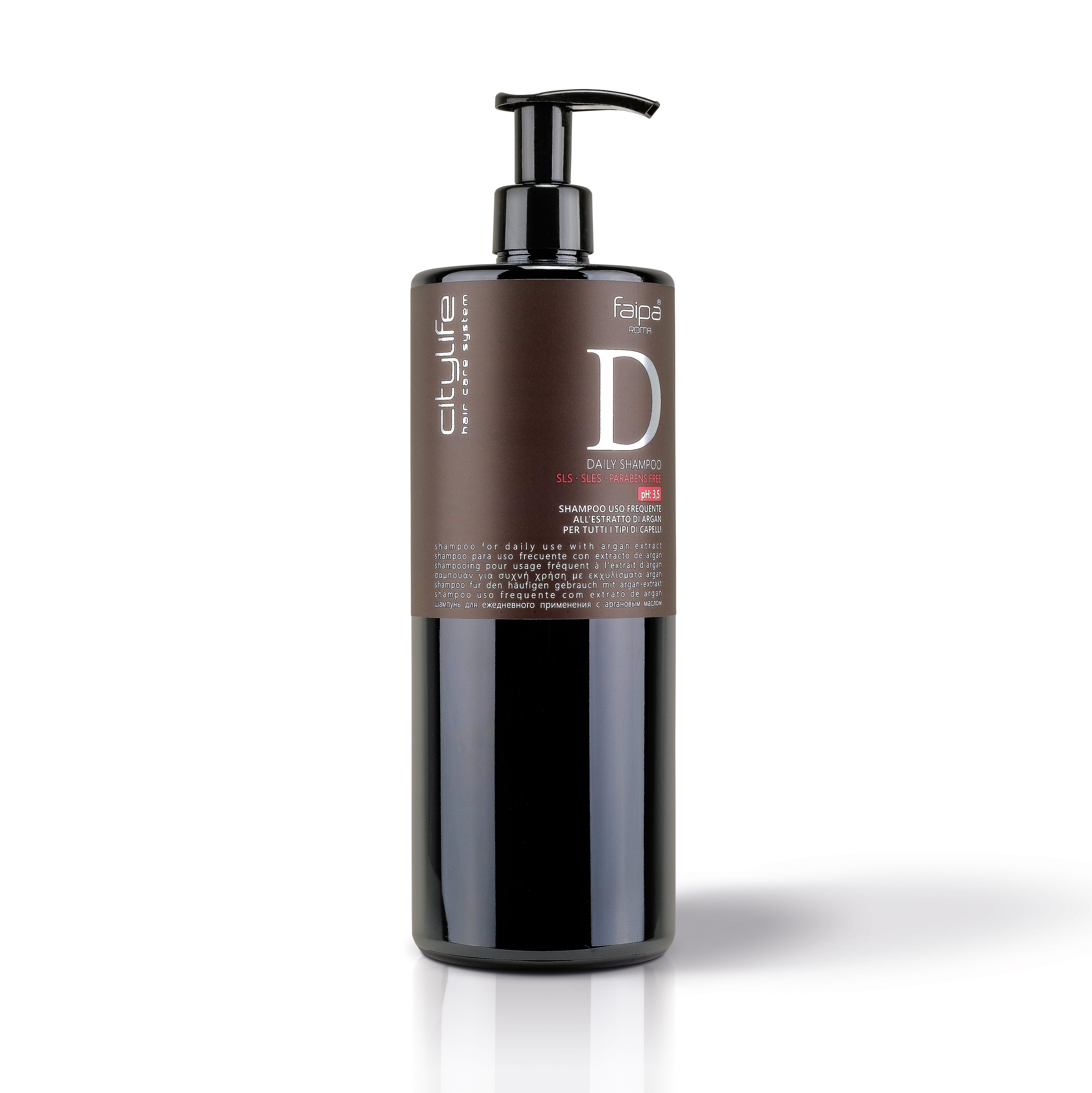 CITYLIFE Hair Shampoo For Daily Use With Argan Extract For Any Hair Type 1000ml