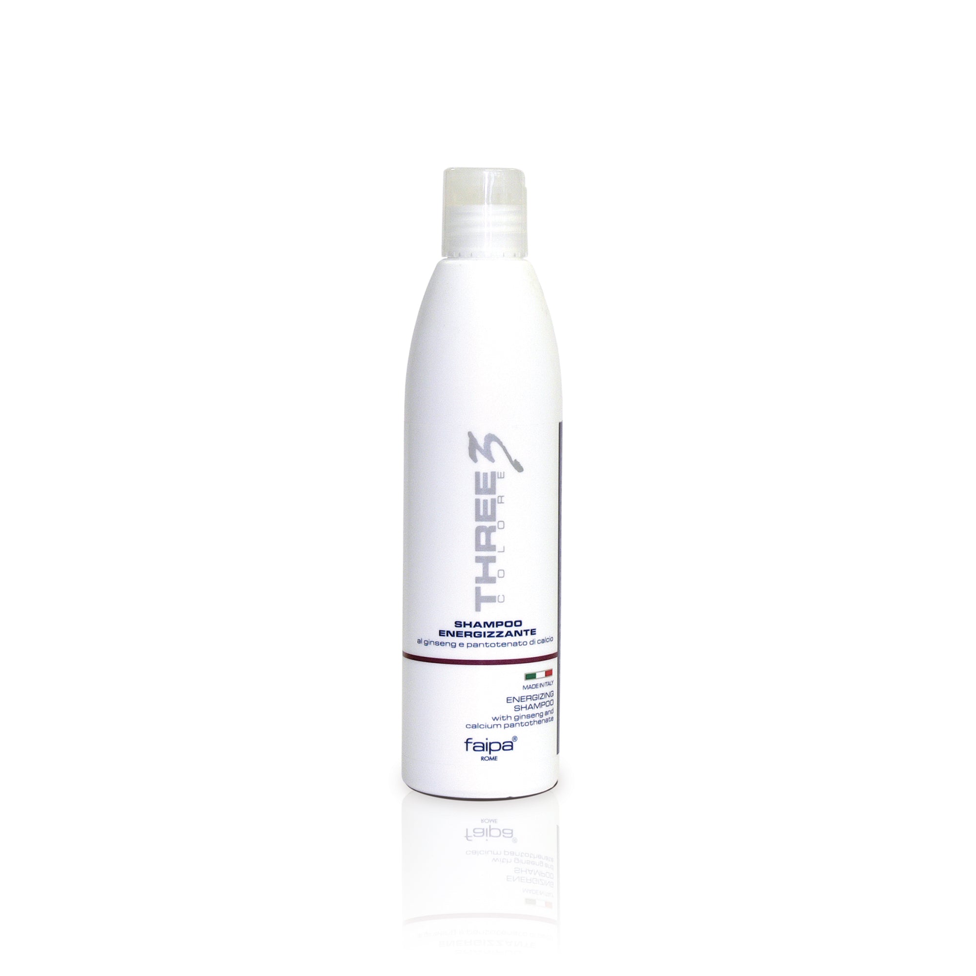 THREE Energizing Hair Shampoo With Ginseng And Calcium Pantothenate 250ml