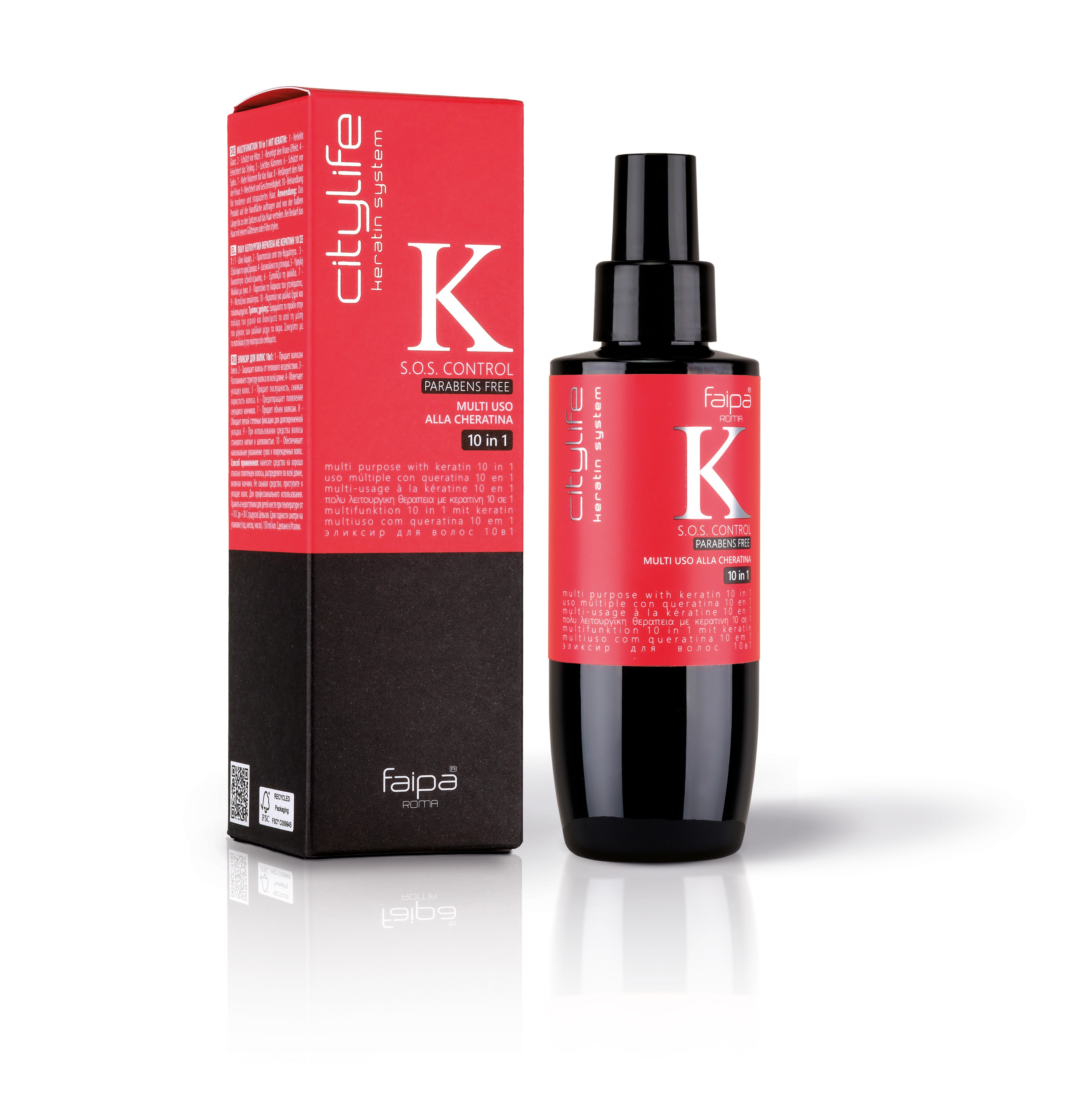 CITYLIFE Multi Purpose Hair Lotion With Keratin 10-in-1 150ml