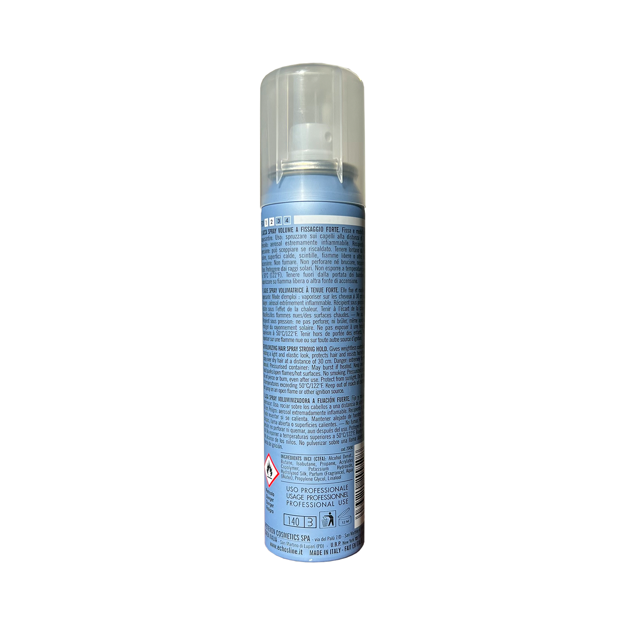 100ml Echosline Volumizing Hair Spray Strong Hold