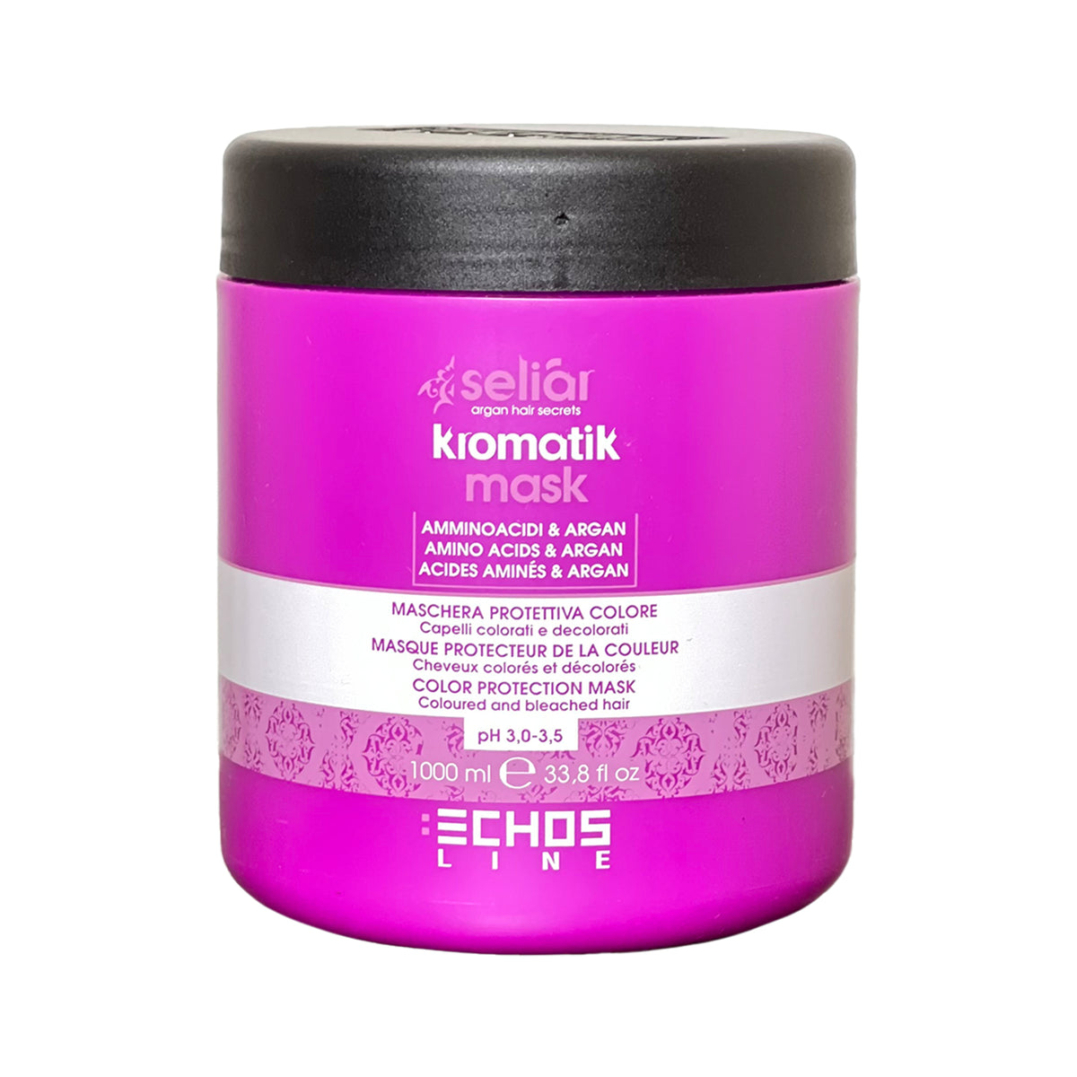 1000ml Echosline Seliar Color Protector Mask for Colored and Bleached Hair