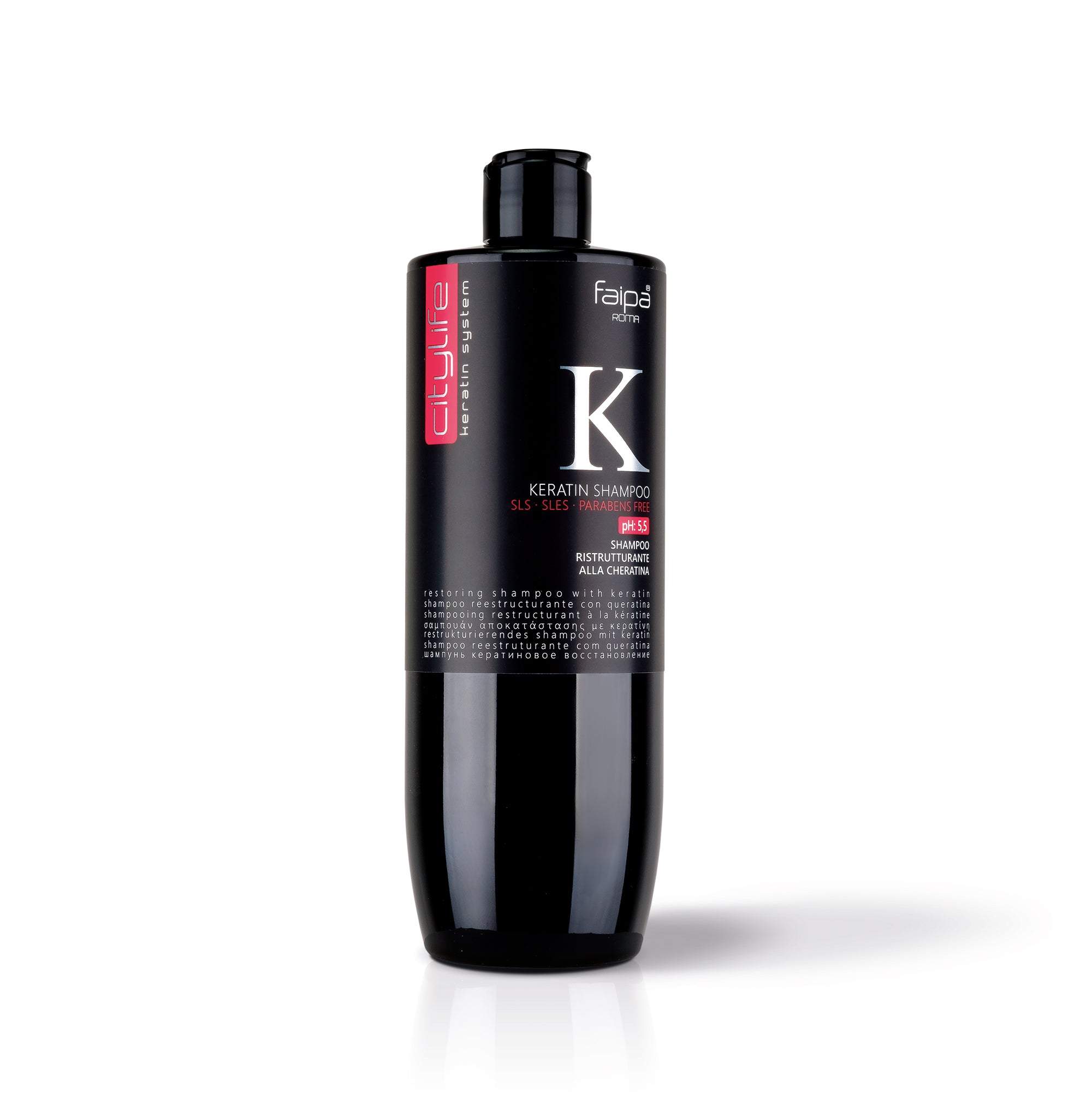 CITYLIFE Restoring Hair Shampoo With Keratin 500ml