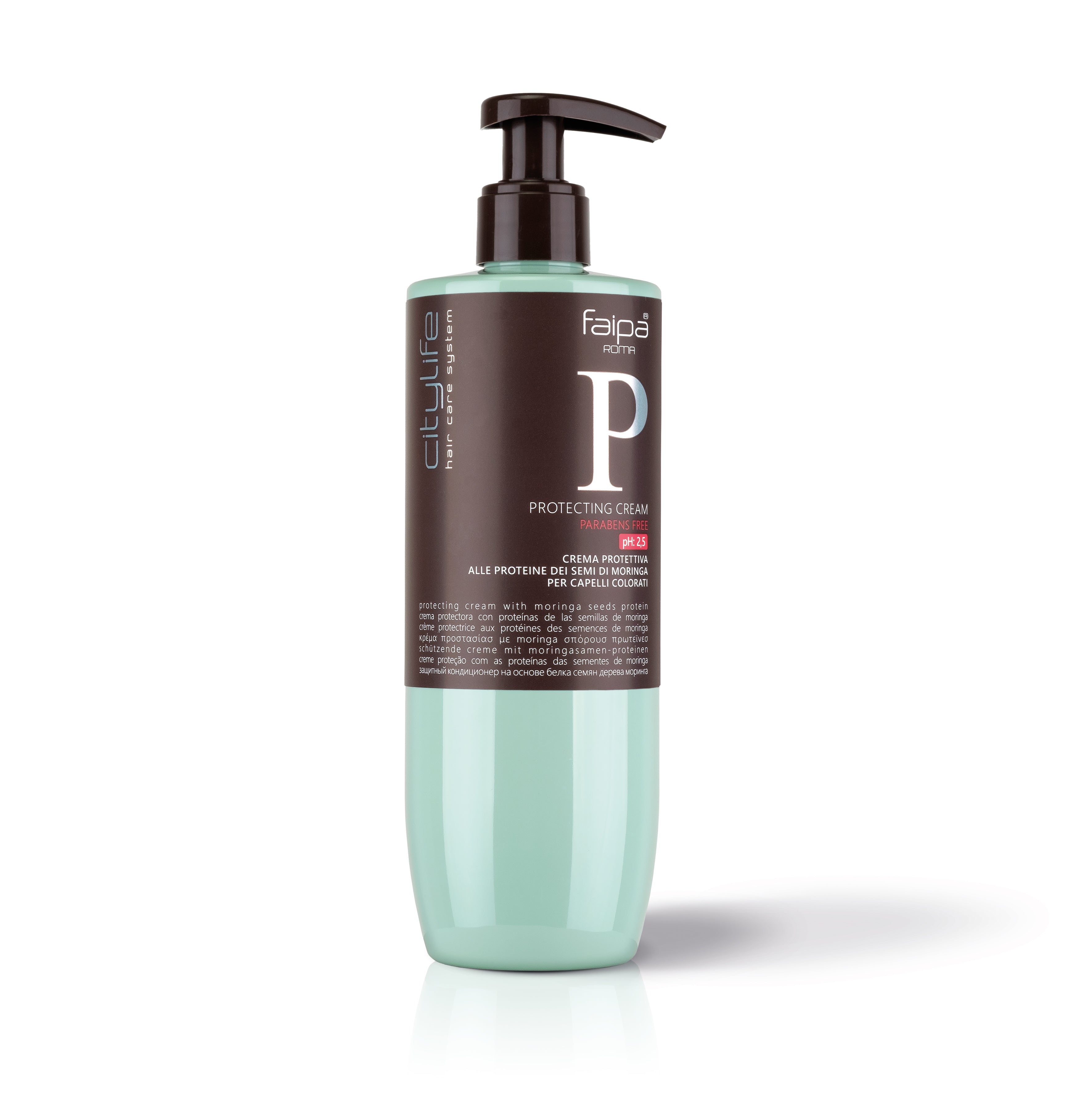 CITYLIFE Protecting Hair Cream With Moringa Seeds Proteins For Colored Hair 400m