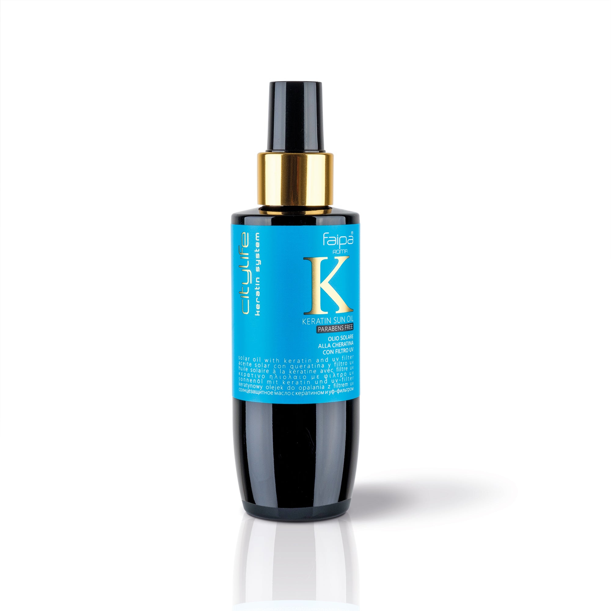CITYLIFE Solar Hair Oil With Keratin And UV Filter 150ml