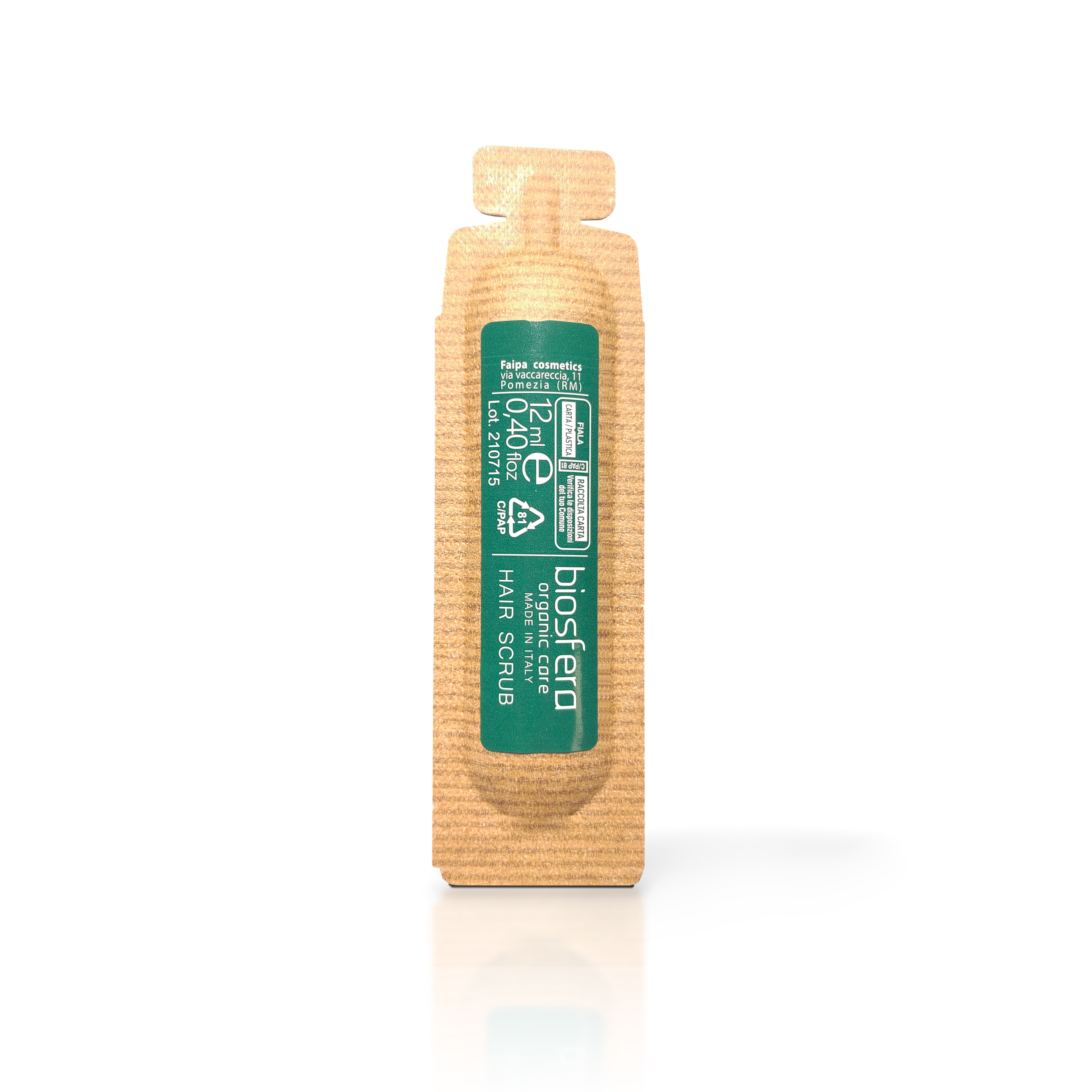 BIOSFERA Hair Scrub Gentle Exfoliating Treatment With Oils Of Mint, Oregano, Sage And Rosemary 10vials x 12ml