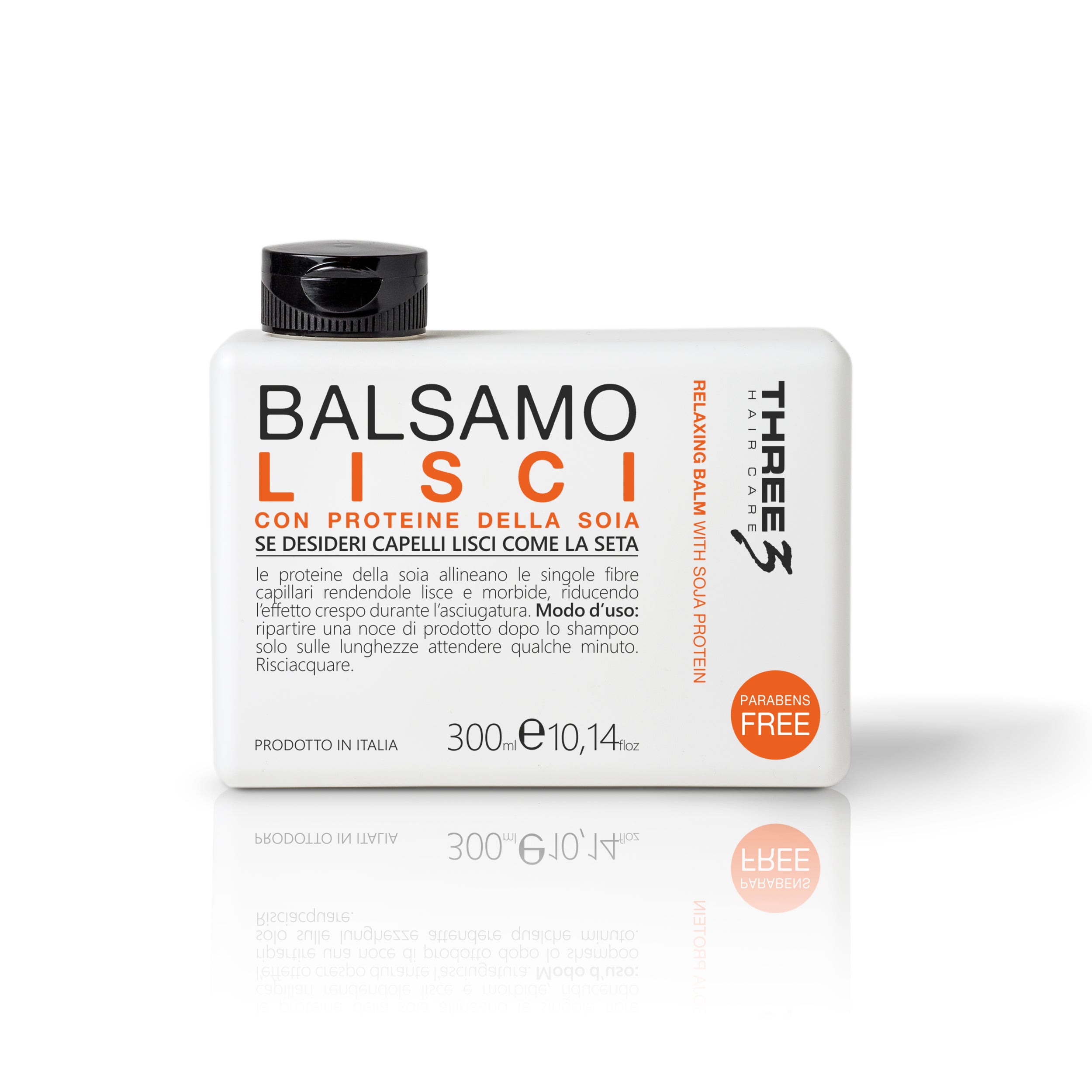 THREE Relaxing Hair Balm With Soya Protein 300ml